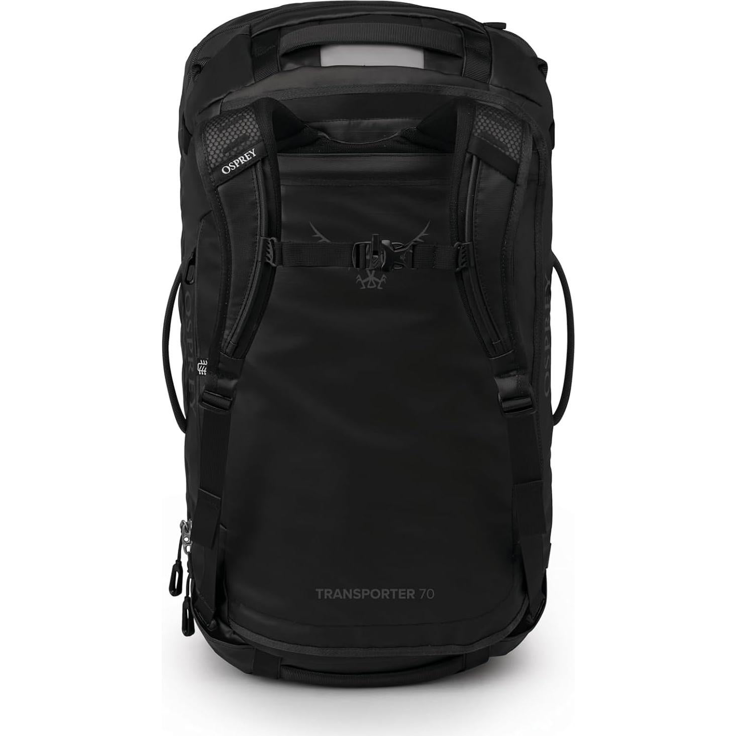 Bolsa de viaje Osprey Transporter Duffel 70L Negra
