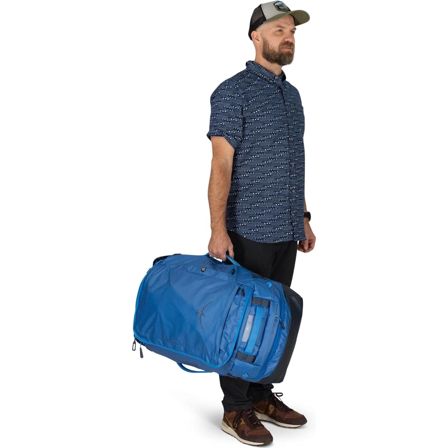 Bolsa de viaje Osprey Transporter Duffel 70L Negra