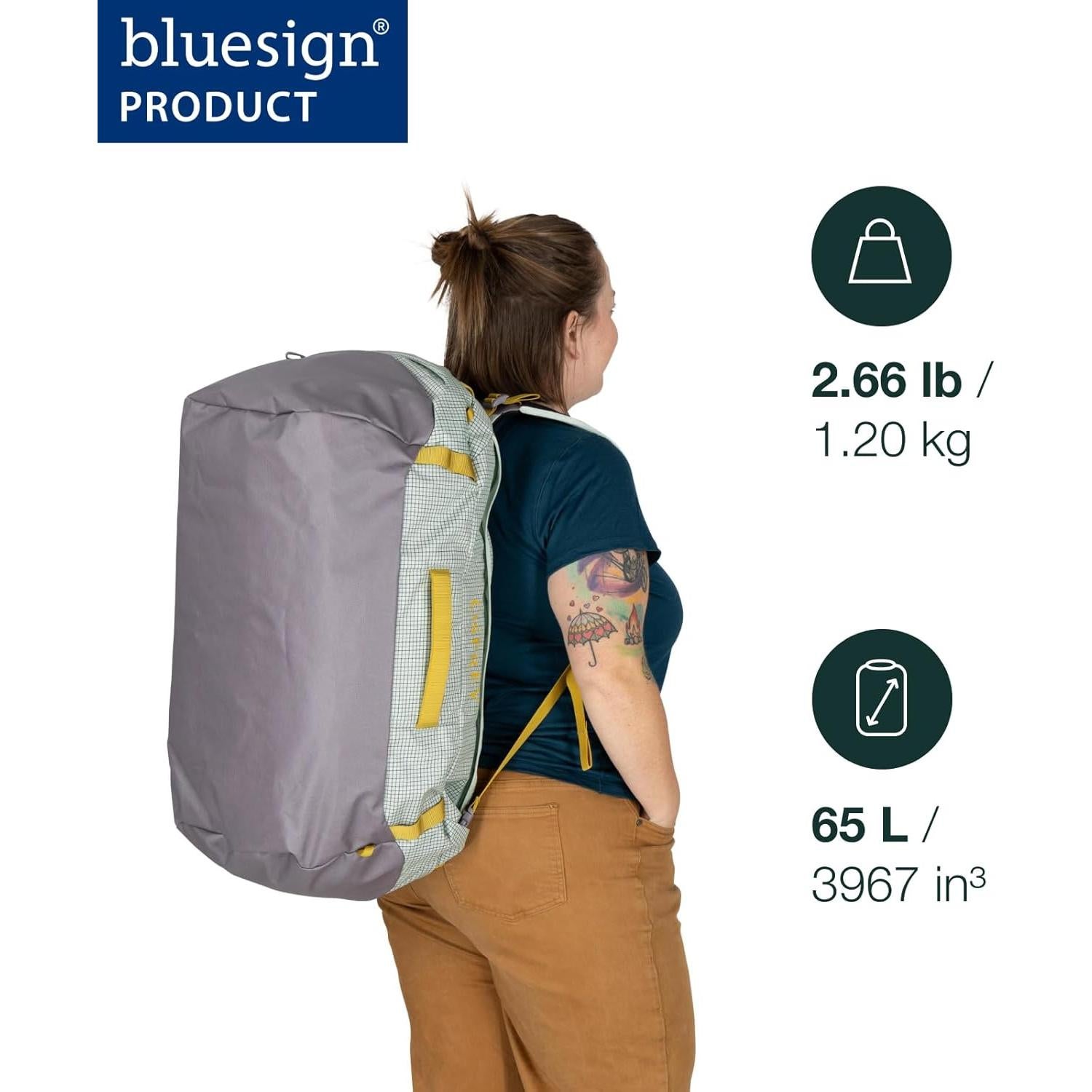 Bolsa de viaje Osprey Transporter 65L NanoTough 1.20kg