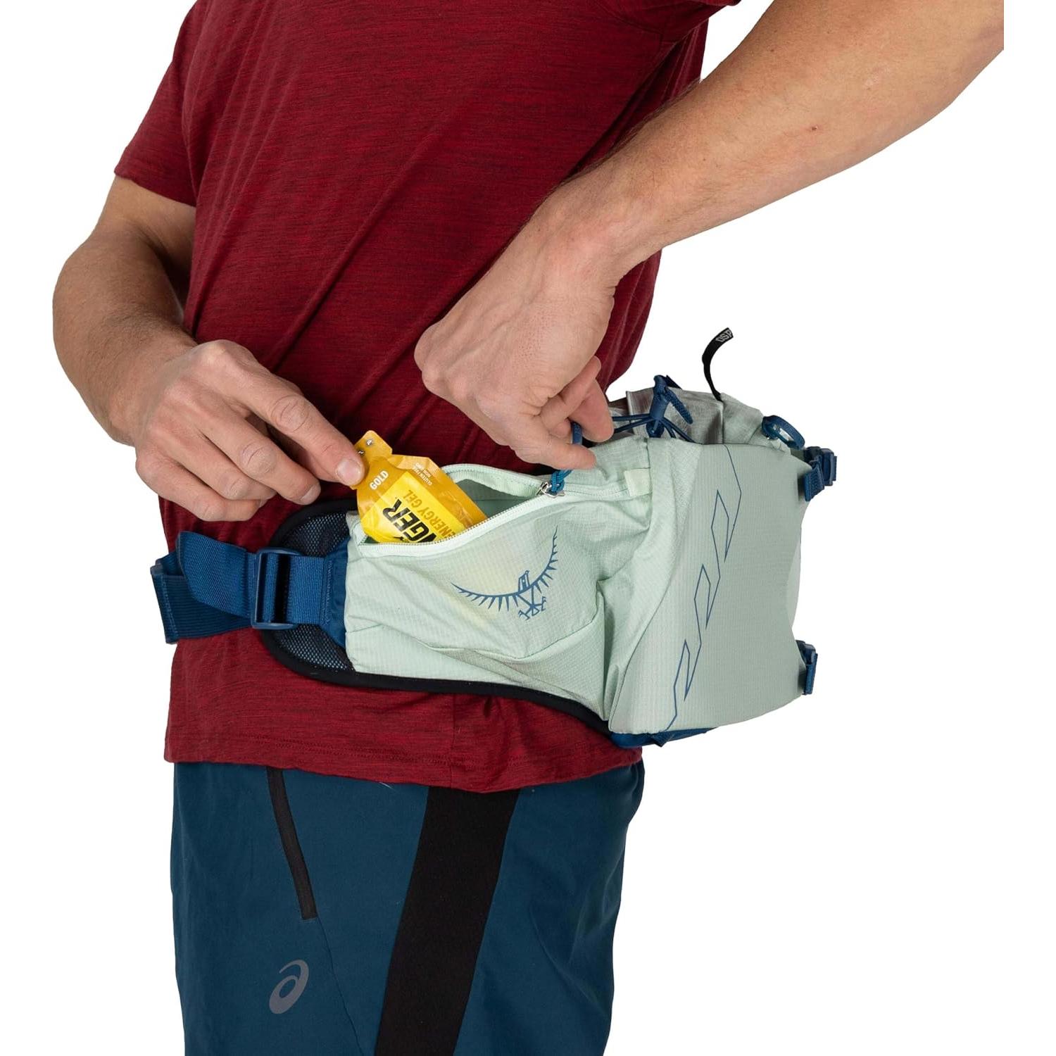 Mochila Lumbar Osprey Talon 6L para Hombre - Negro/Gris