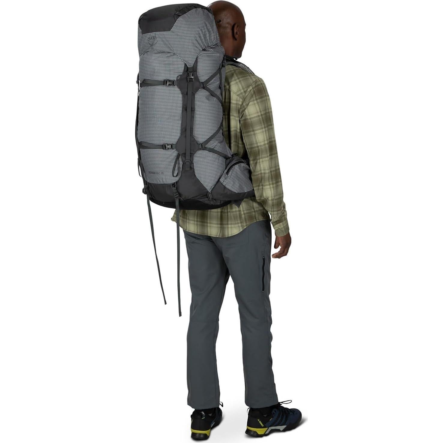Mochila de Senderismo Osprey Aether Pro 75L Hombre Plata