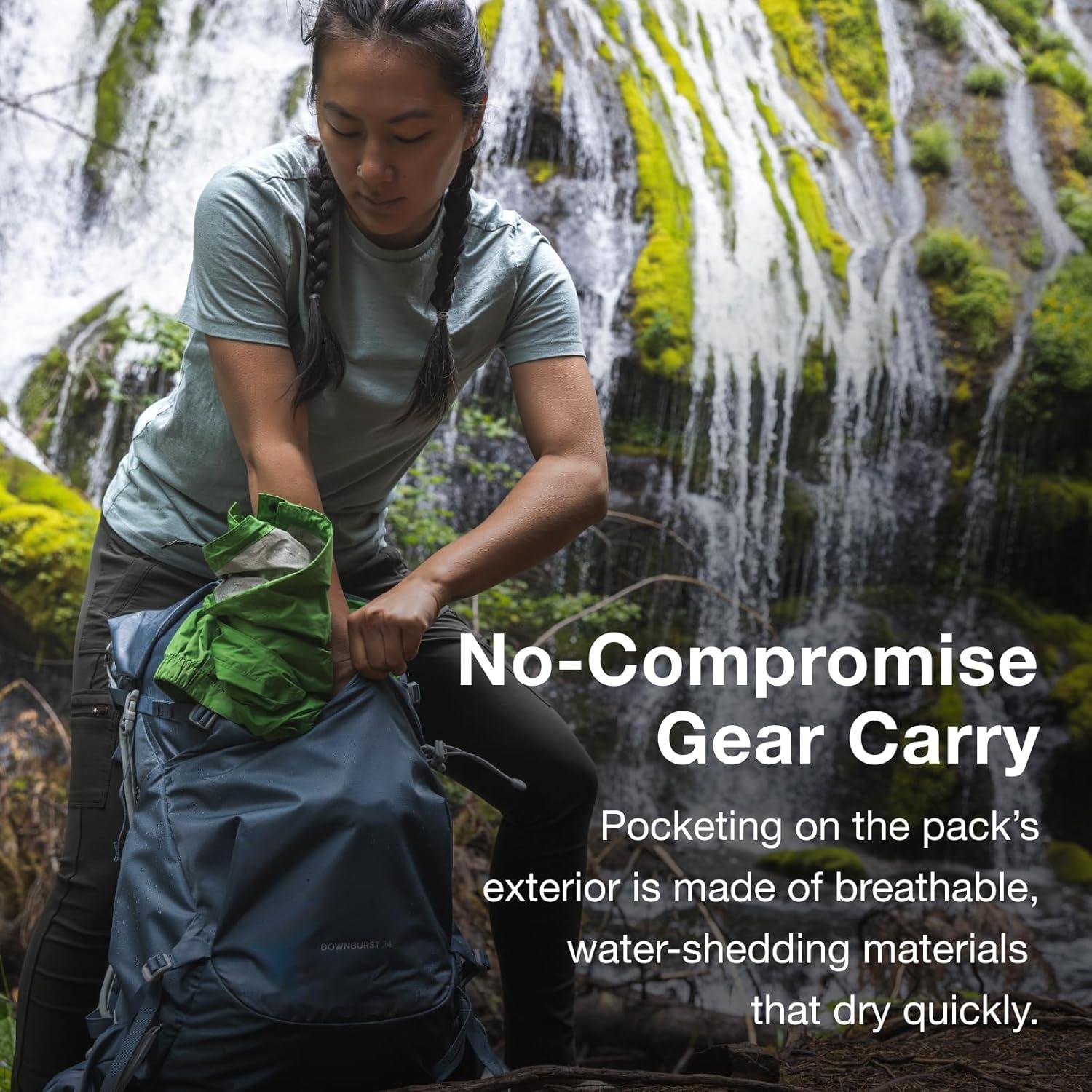 Mochila de Senderismo Osprey Downburst 34L Impermeable Azul