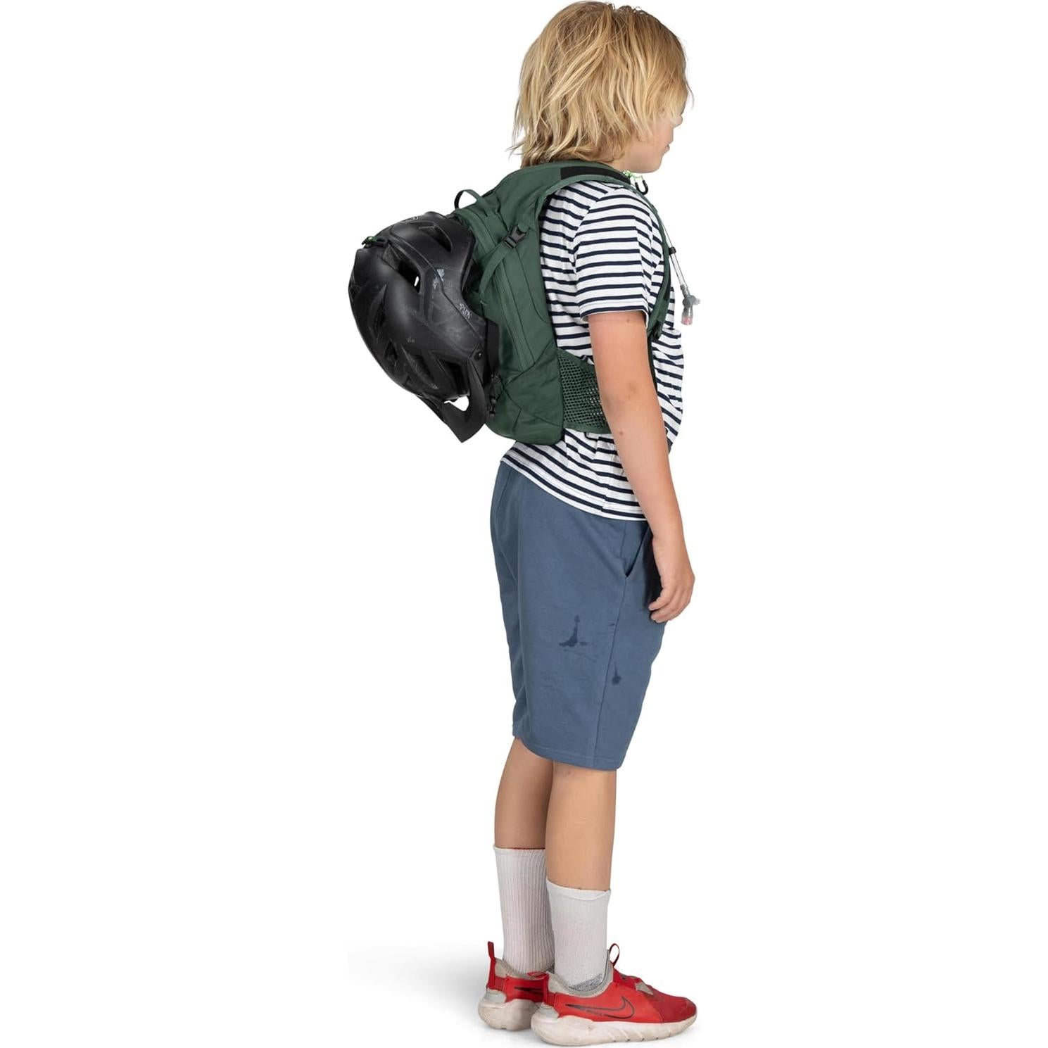 Mochila de Ciclismo Osprey Raptor Jr para Niños 1.5L Verde