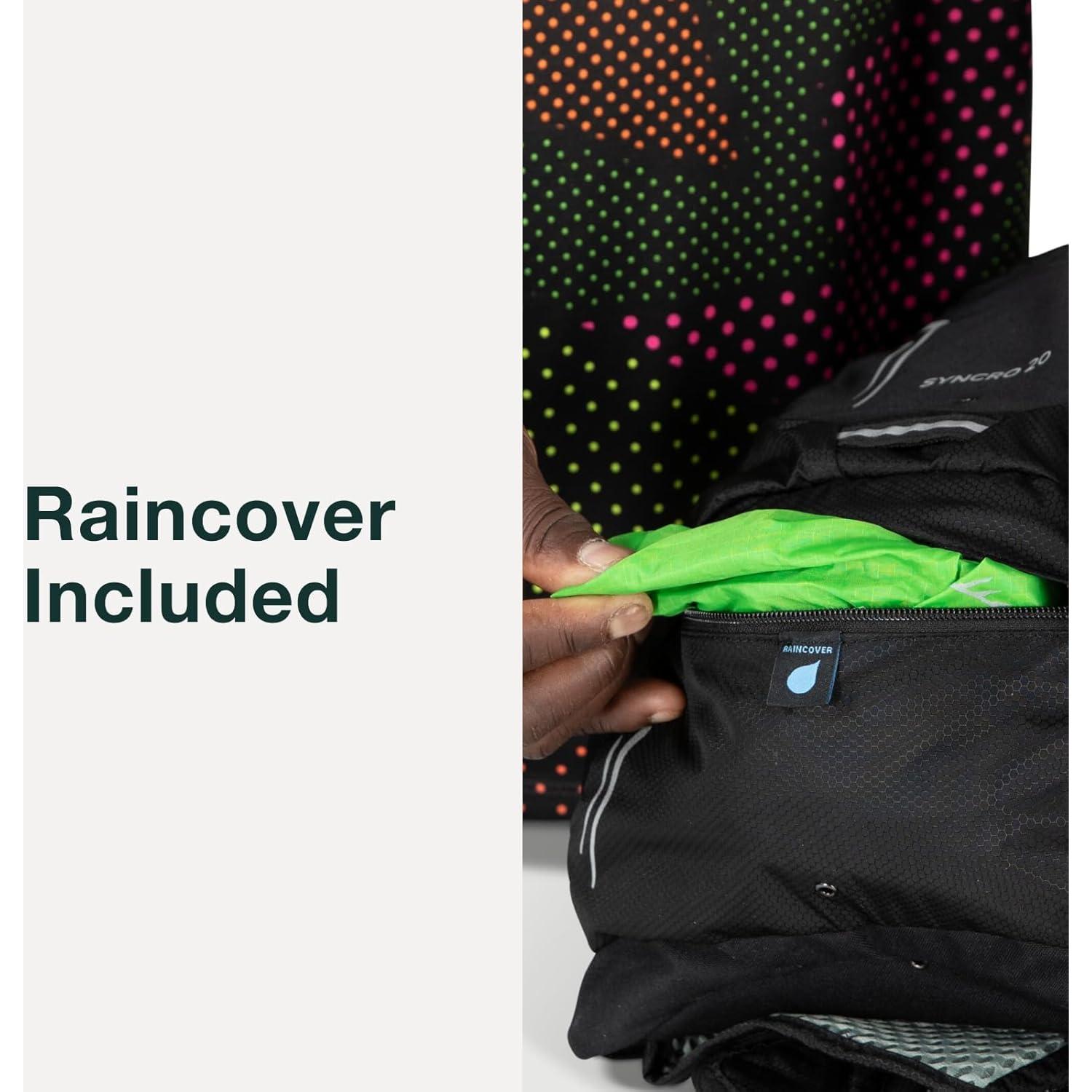 Mochila de Senderismo Osprey Syncro 20L Hombre Negro