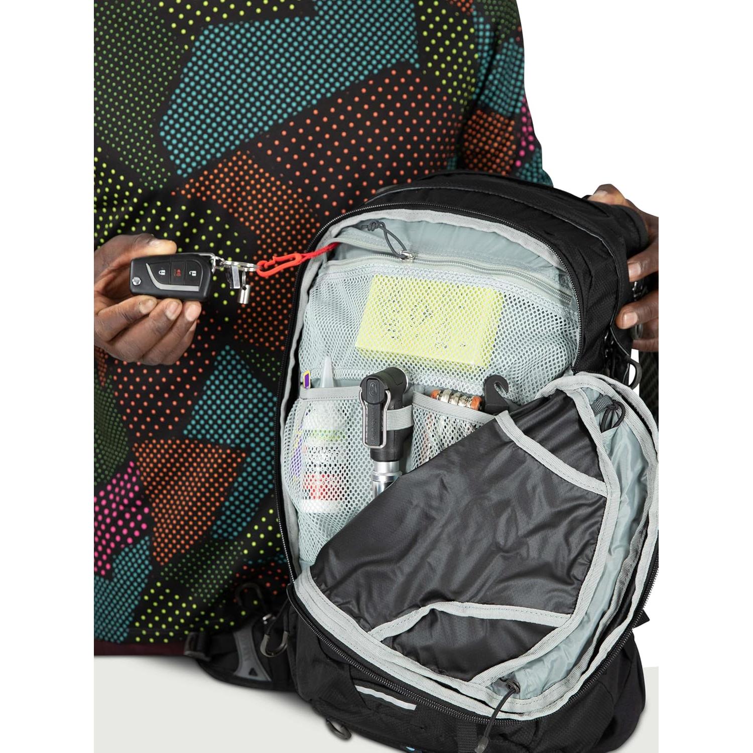 Mochila de Senderismo Osprey Syncro 20L Hombre Negro