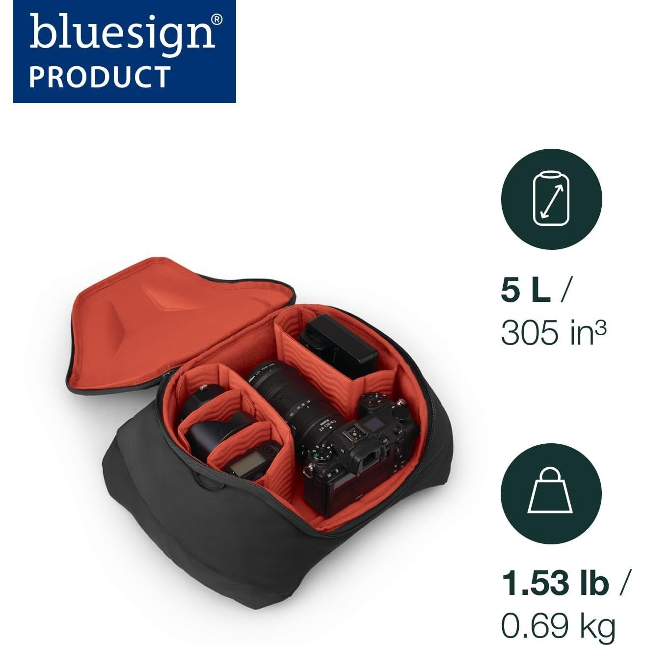 Estuche de Cámara Osprey PhotoLid Gris Carbón 0.68kg