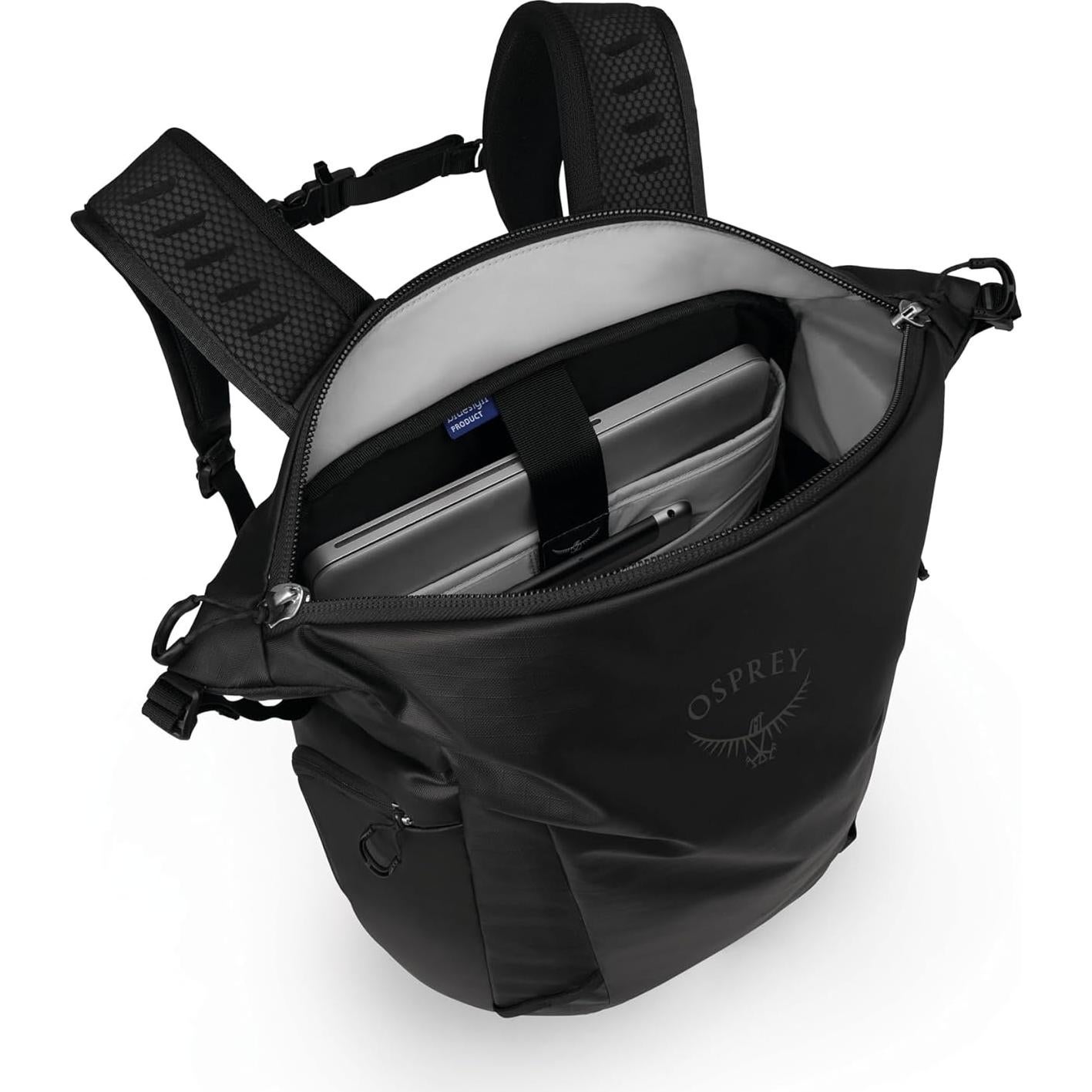 Mochila Osprey Transporter Zinch Resistente al Agua 22L Negro