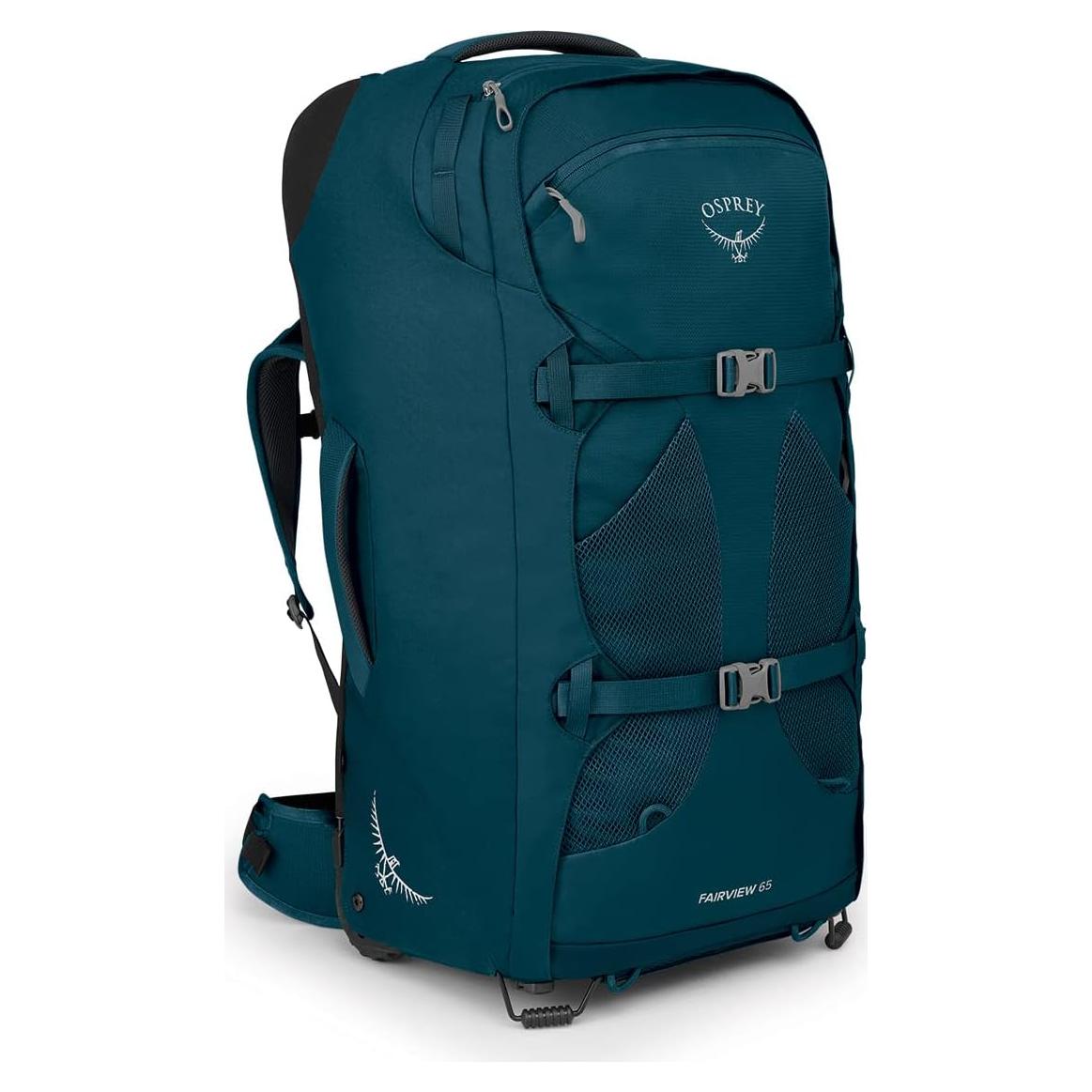 Mochila de Viaje Osprey Fairview 65L para Mujeres Azul