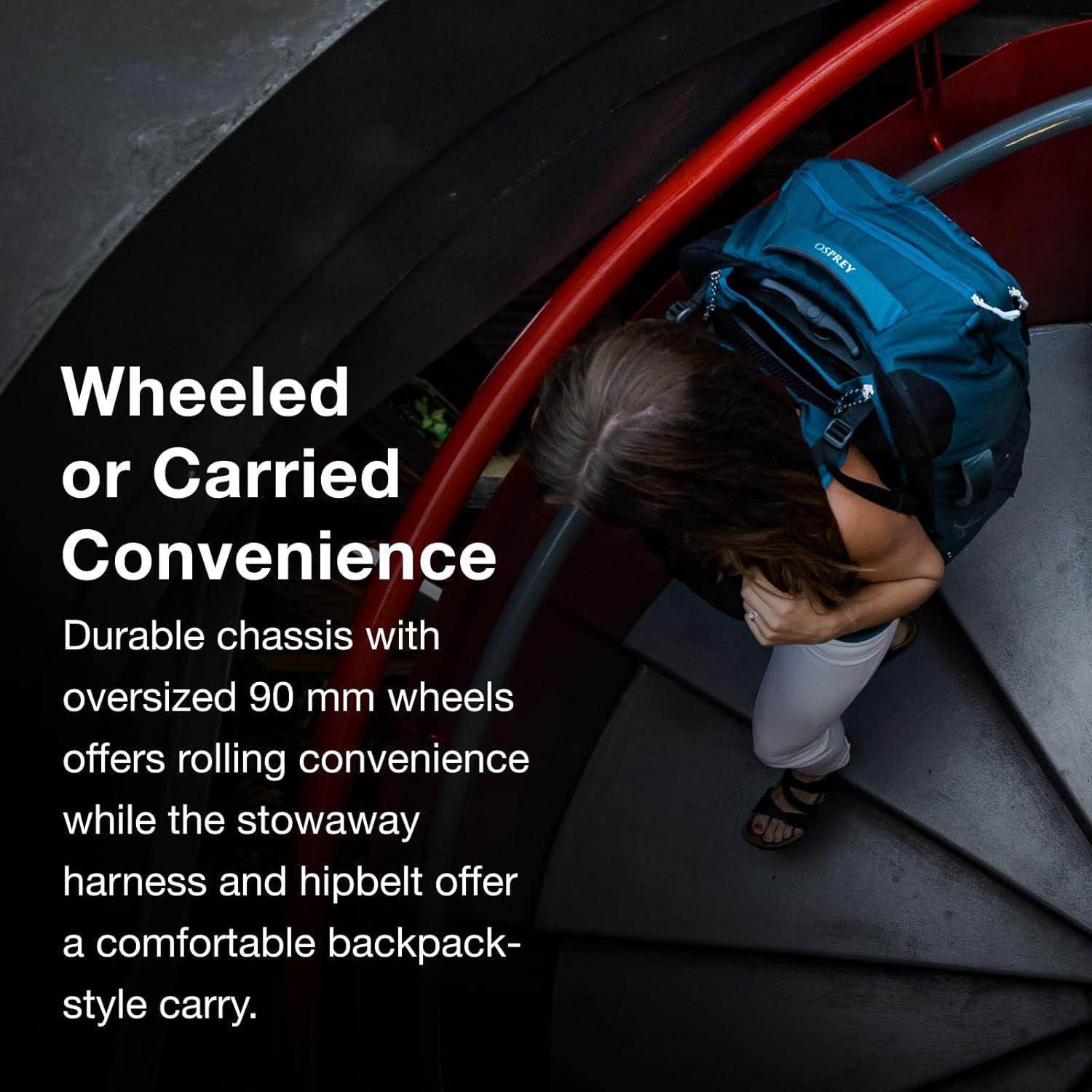 Mochila de Viaje Osprey Fairview 65L para Mujeres Azul