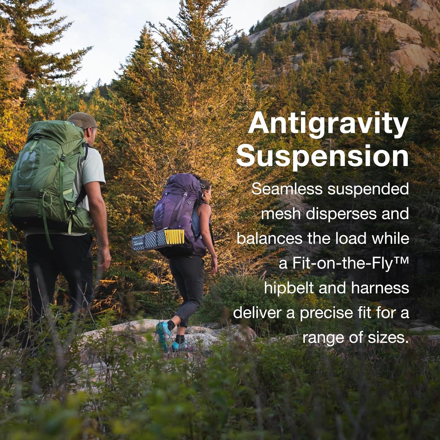 Mochila de Senderismo Osprey Aura AG 50L Mujeres Rojo