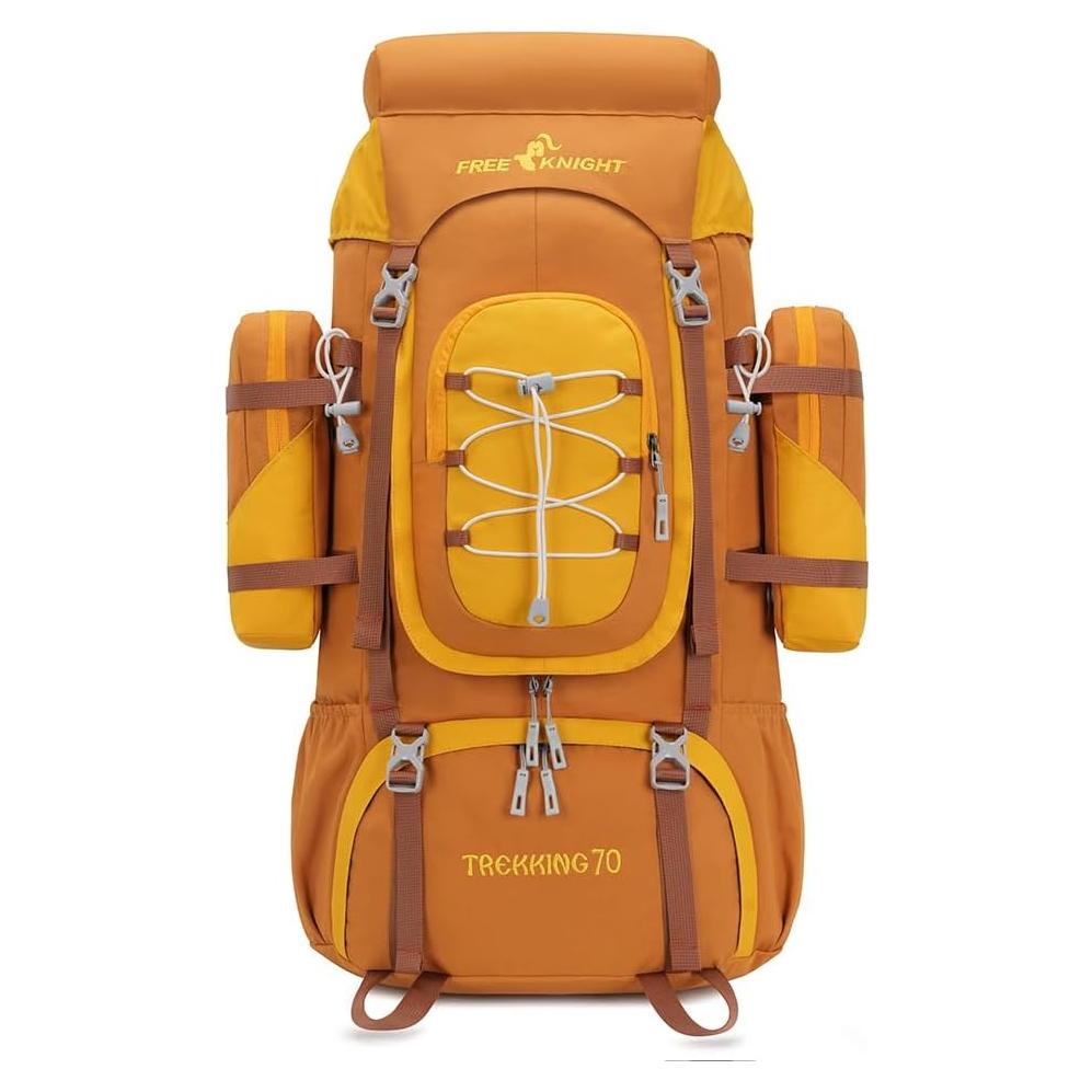 Mochila Impermeable Bseash 70L para Senderismo y Camping