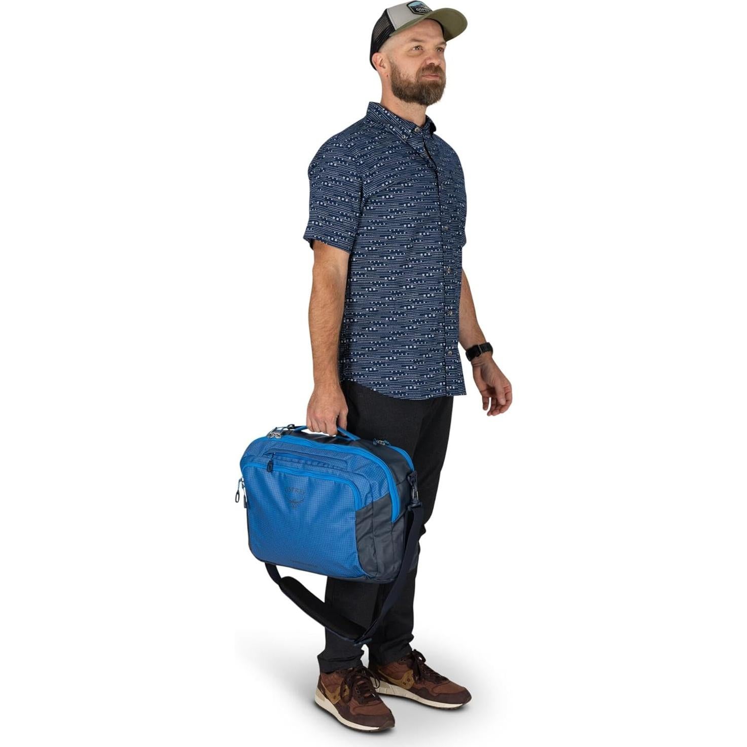 Bolsa de Mano Osprey Transporter Carry-On Negra 30.99x44.45cm