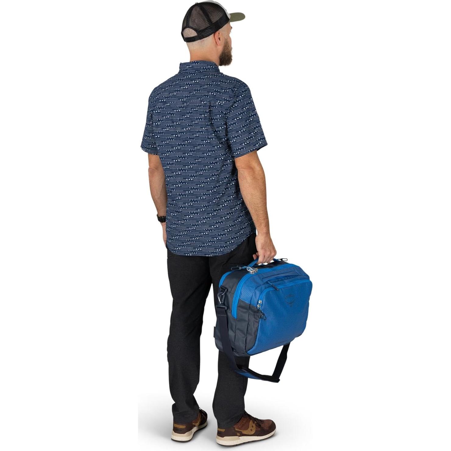 Bolsa de Mano Osprey Transporter Carry-On Negra 30.99x44.45cm