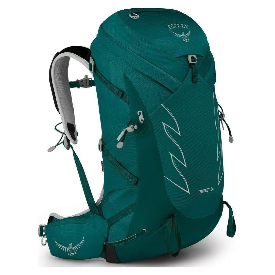 Mochila de senderismo Osprey Tempest 34L para mujeres Verde Jasper
