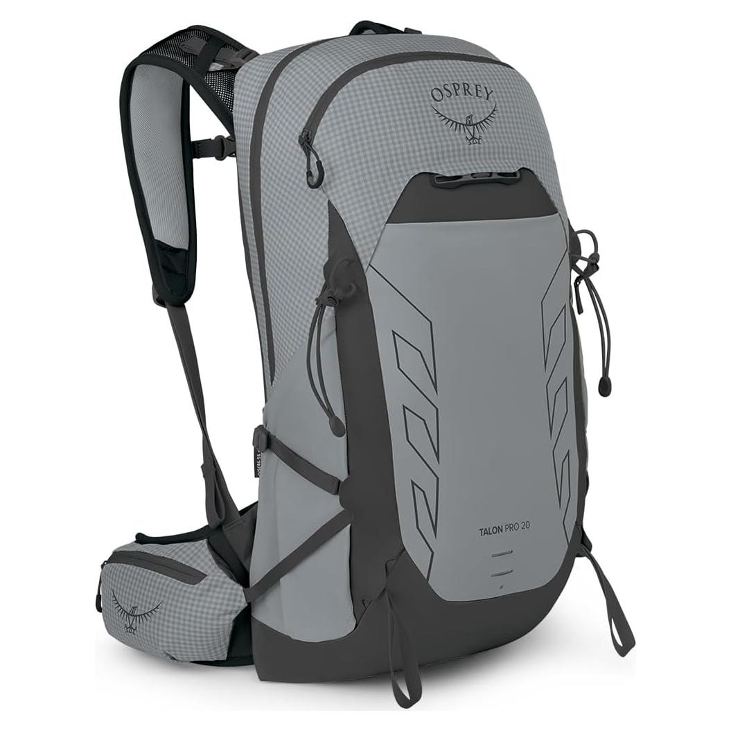 Mochila de Senderismo Osprey Talon Pro 20L Hombre Forro Plateado