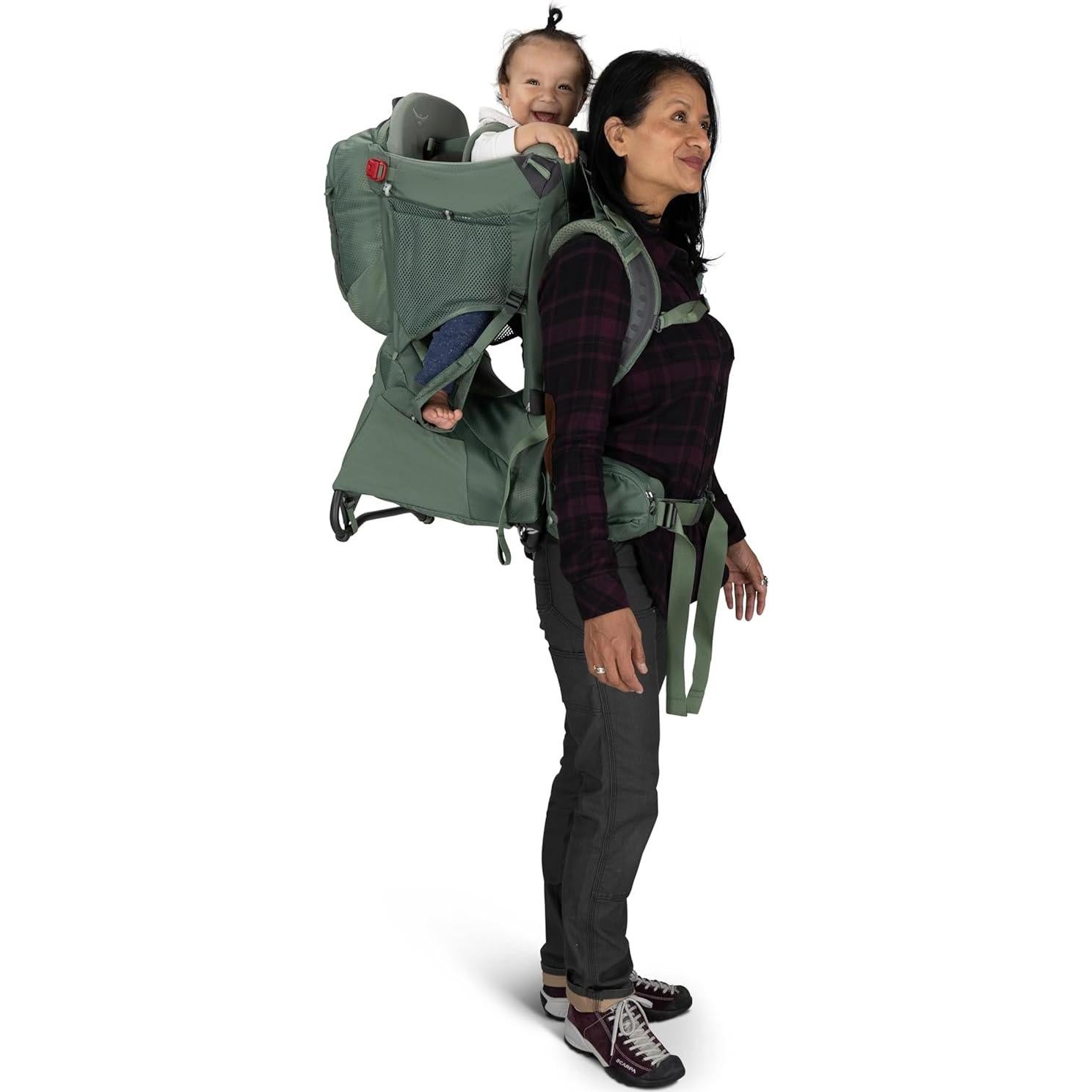 Mochila Portabebés Osprey Poco Premium con Sombrilla UPF 50+