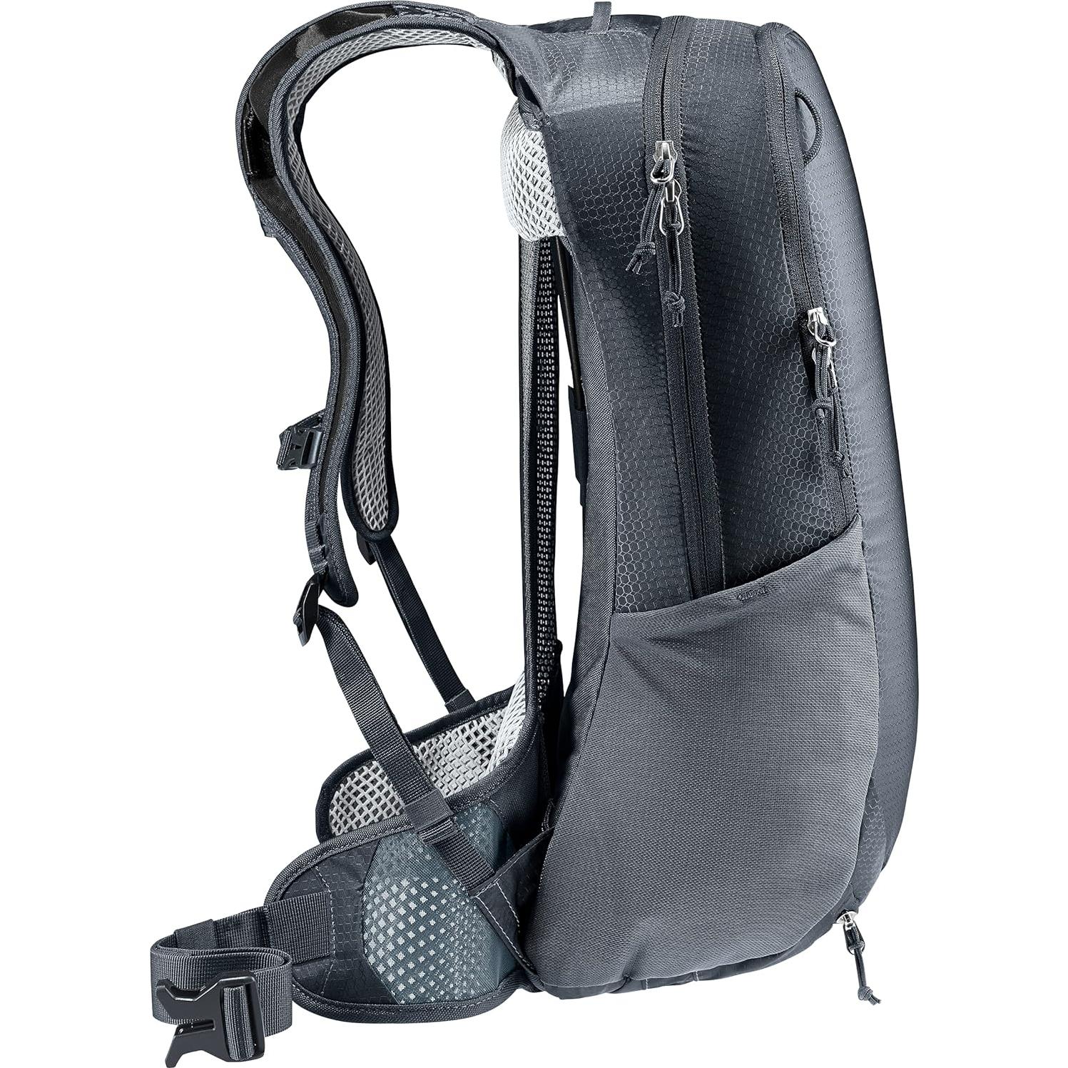 Mochila Deuter Race Air 10L para Ciclismo de Montaña Negra