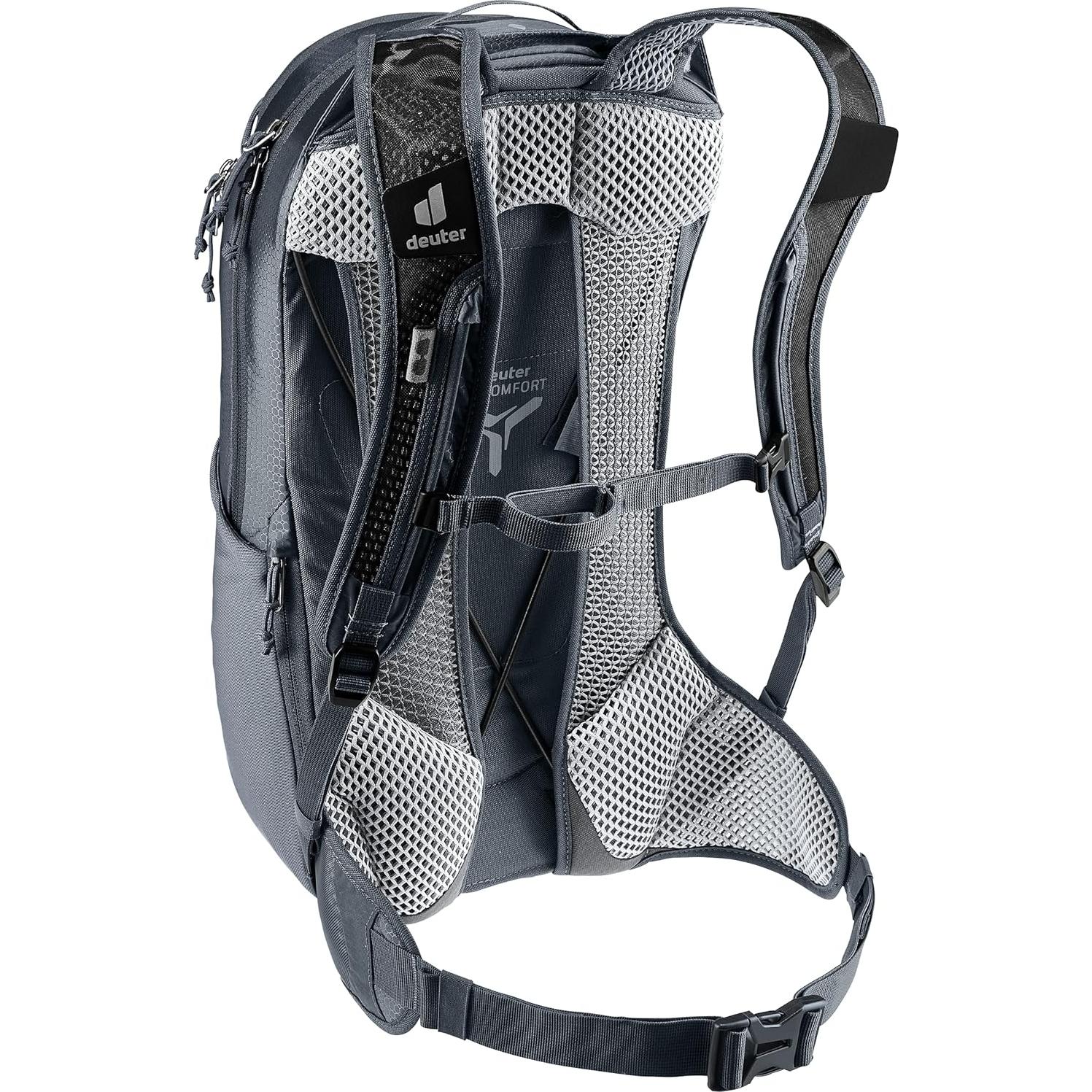 Mochila Deuter Race Air 10L para Ciclismo de Montaña Negra