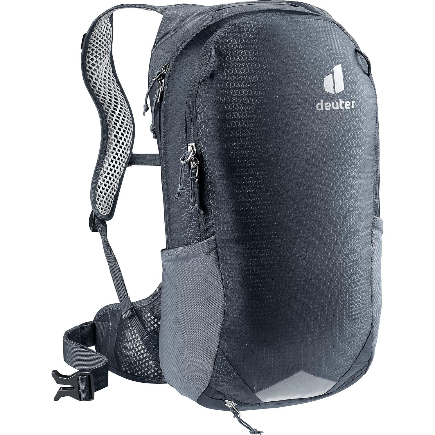 Mochila Deuter Race Air 10L para Ciclismo de Montaña Negra