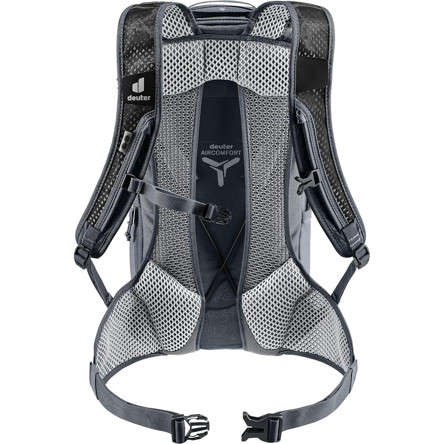 Mochila Deuter Race Air 10L para Ciclismo de Montaña Negra