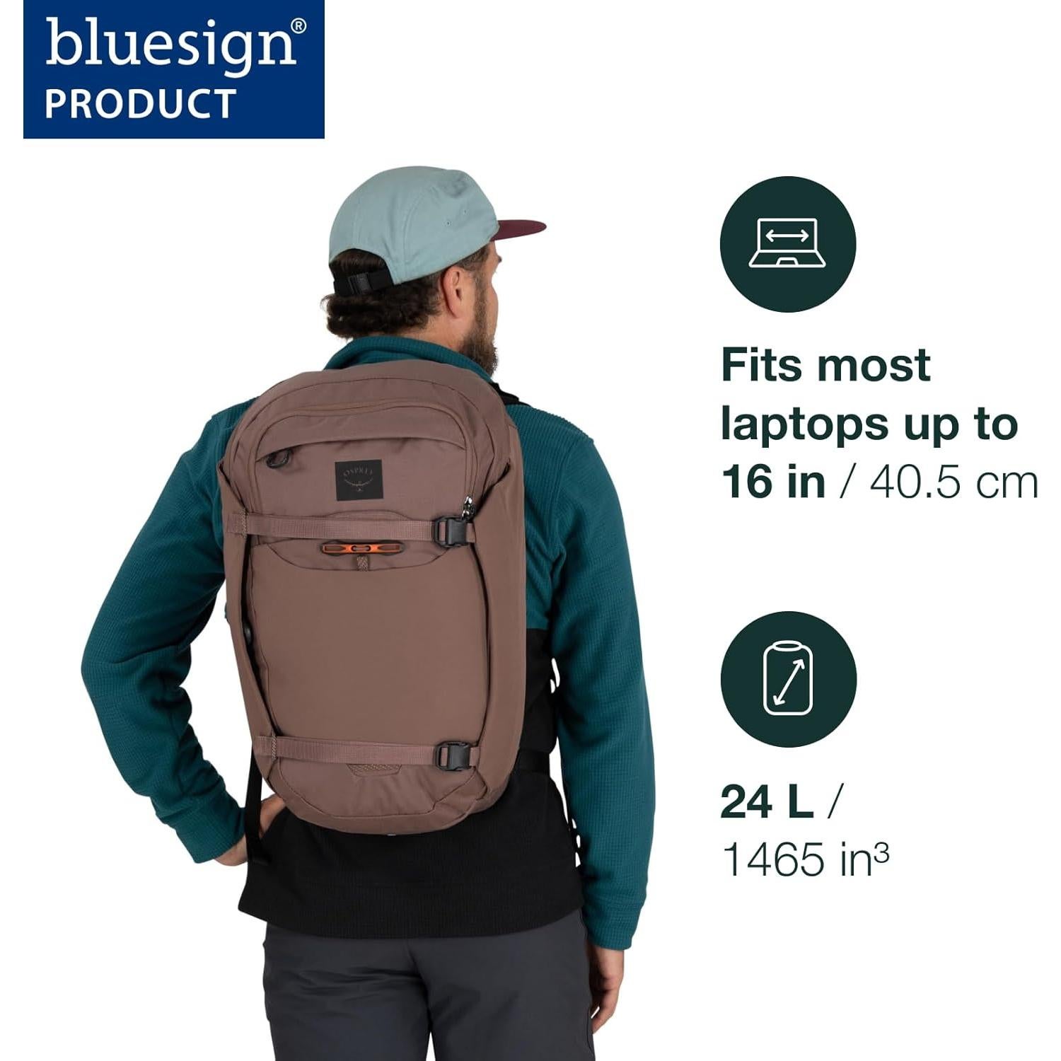 Mochila de Bicicleta Osprey Metron 24L Negra Impermeable