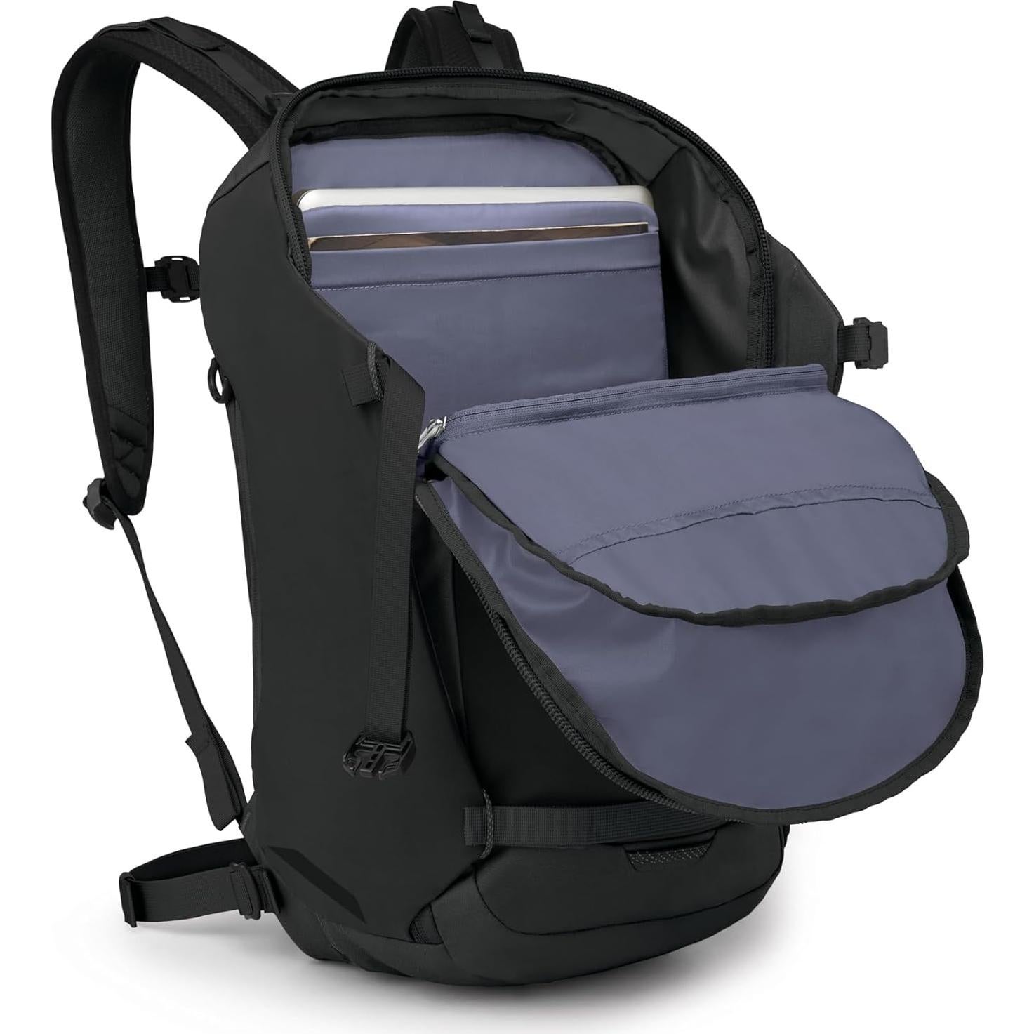 Mochila de Bicicleta Osprey Metron 24L Negra Impermeable