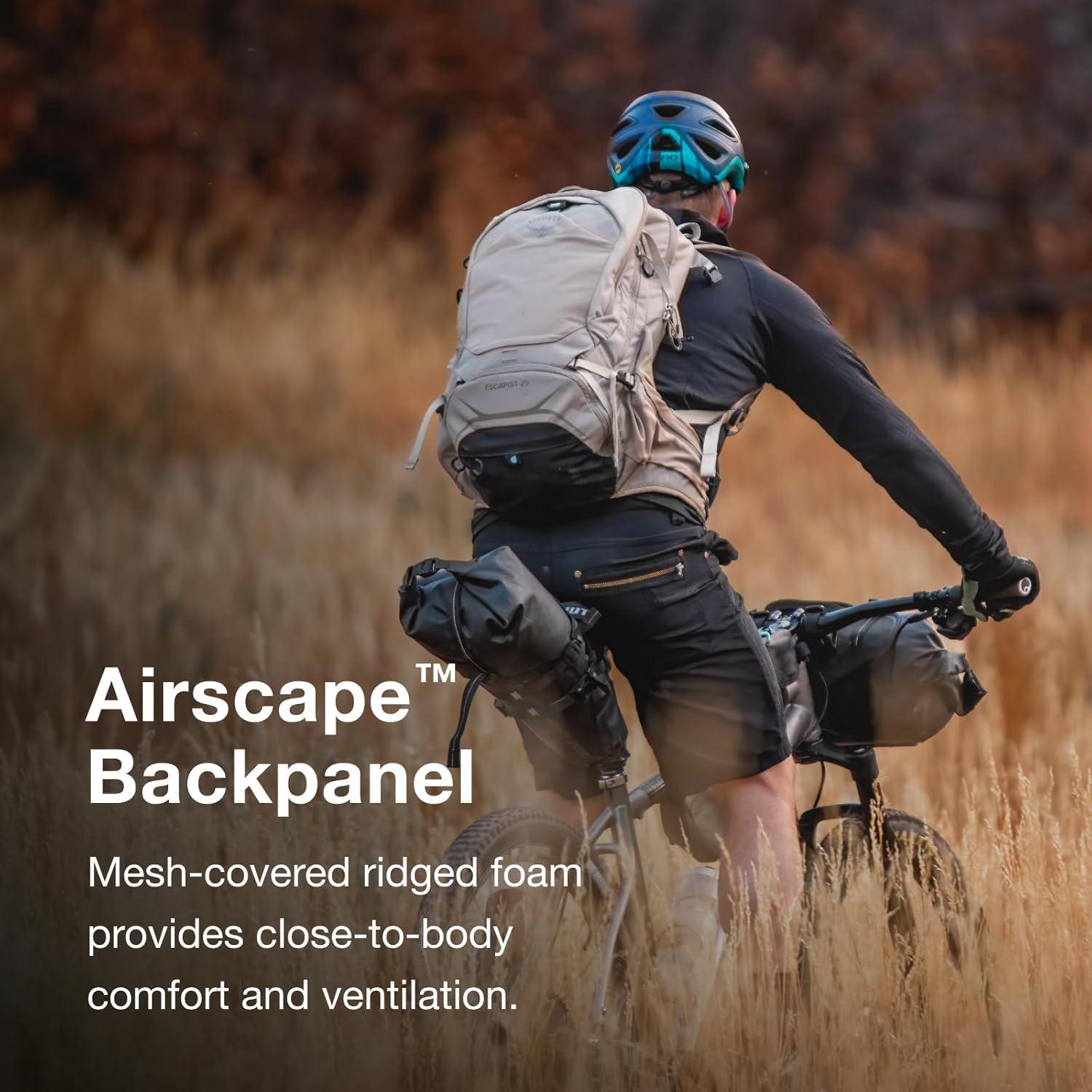 Mochila de Ciclismo Osprey Escapist 20L Concreto Beige