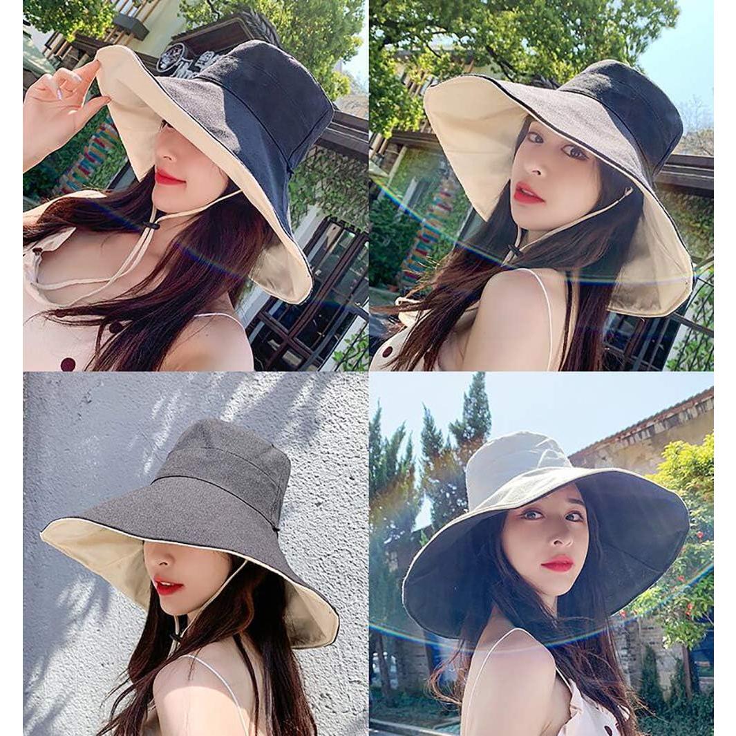 Sombrero de Cubo Reversible FaroDor para Mujeres UV 50+