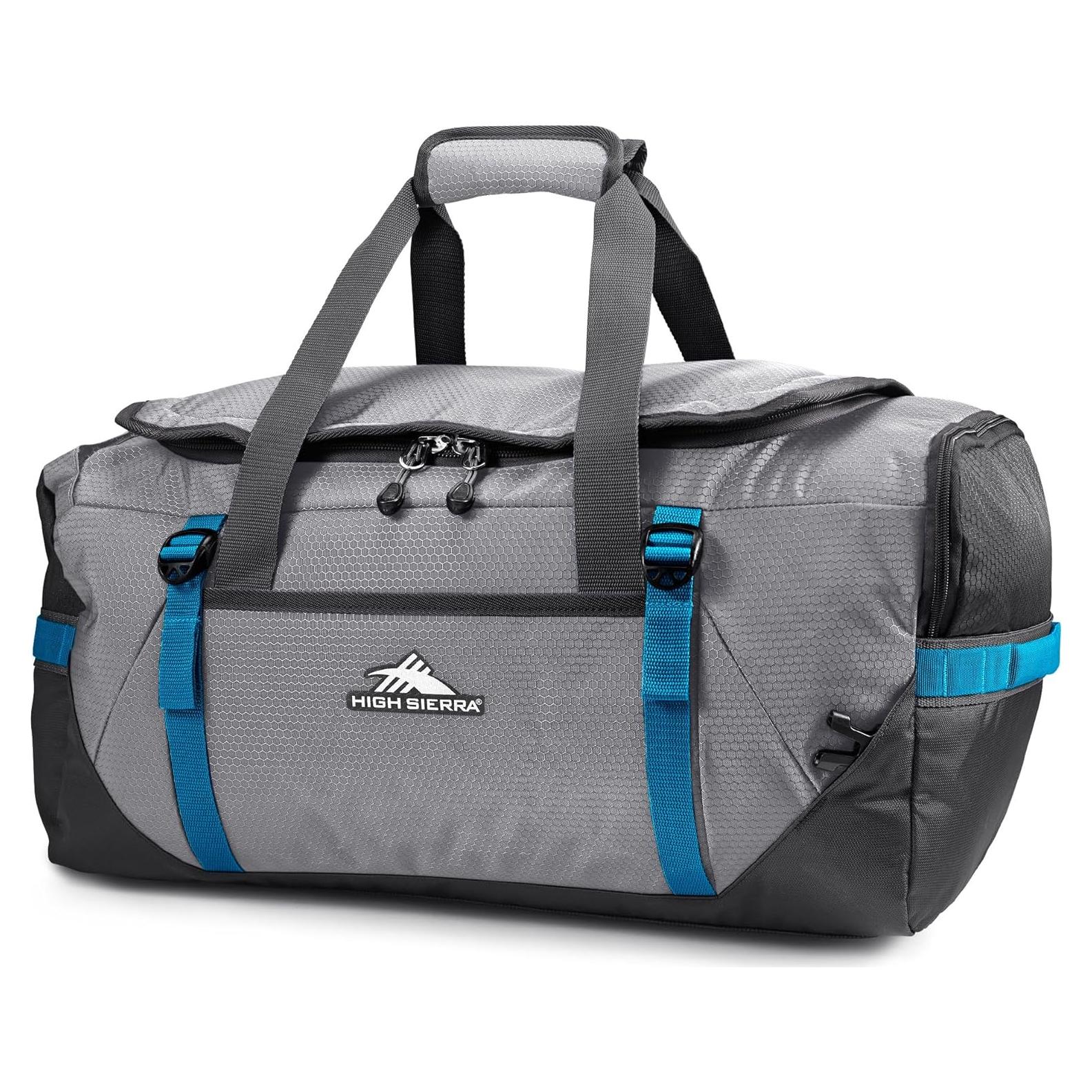 Bolsa de Viaje High Sierra Gris Acero 64L Mochila Duffel