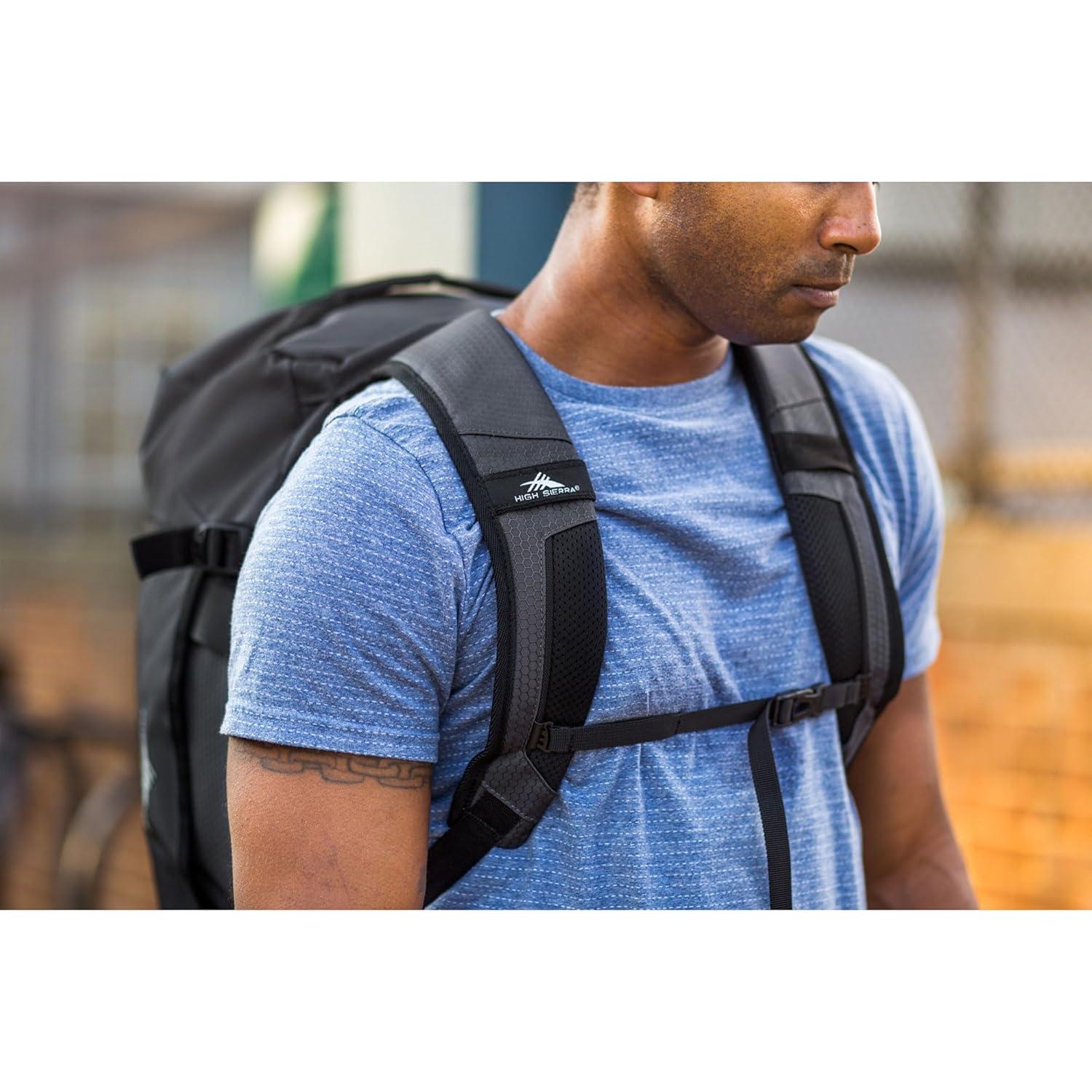 Bolsa de Viaje High Sierra Gris Acero 64L Mochila Duffel