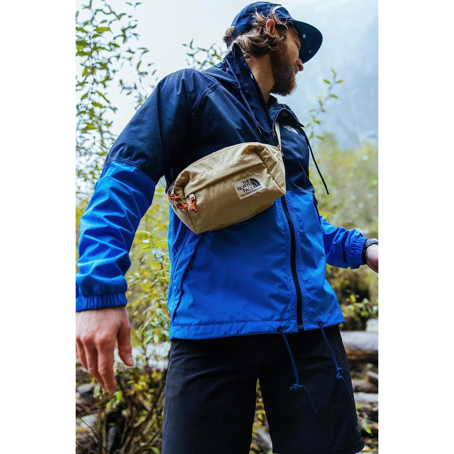 Bolsa Cruzada The North Face Berkeley Musgo Rosa 21x8x25cm