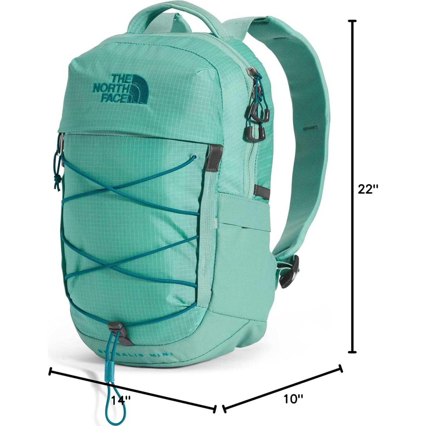 Mochila Mini Borealis 10L The North Face Wasabi/Azul Puerto