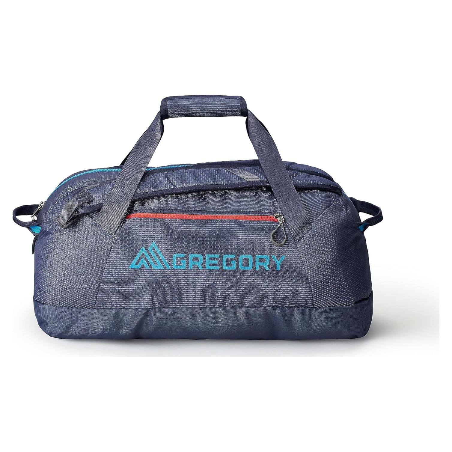 Bolsa de viaje Gregory Supply 40L plegable repelente agua azul