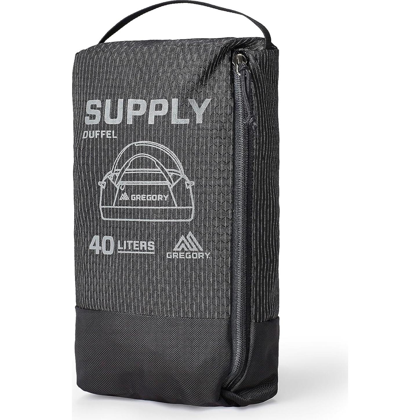 Bolsa de viaje Gregory Supply 40L plegable repelente agua azul