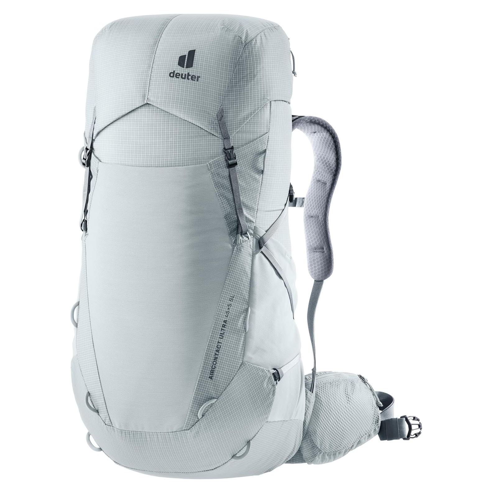 Mochila Deuter Mujer Aircontact Ultra 50L Estaño-Pizarra