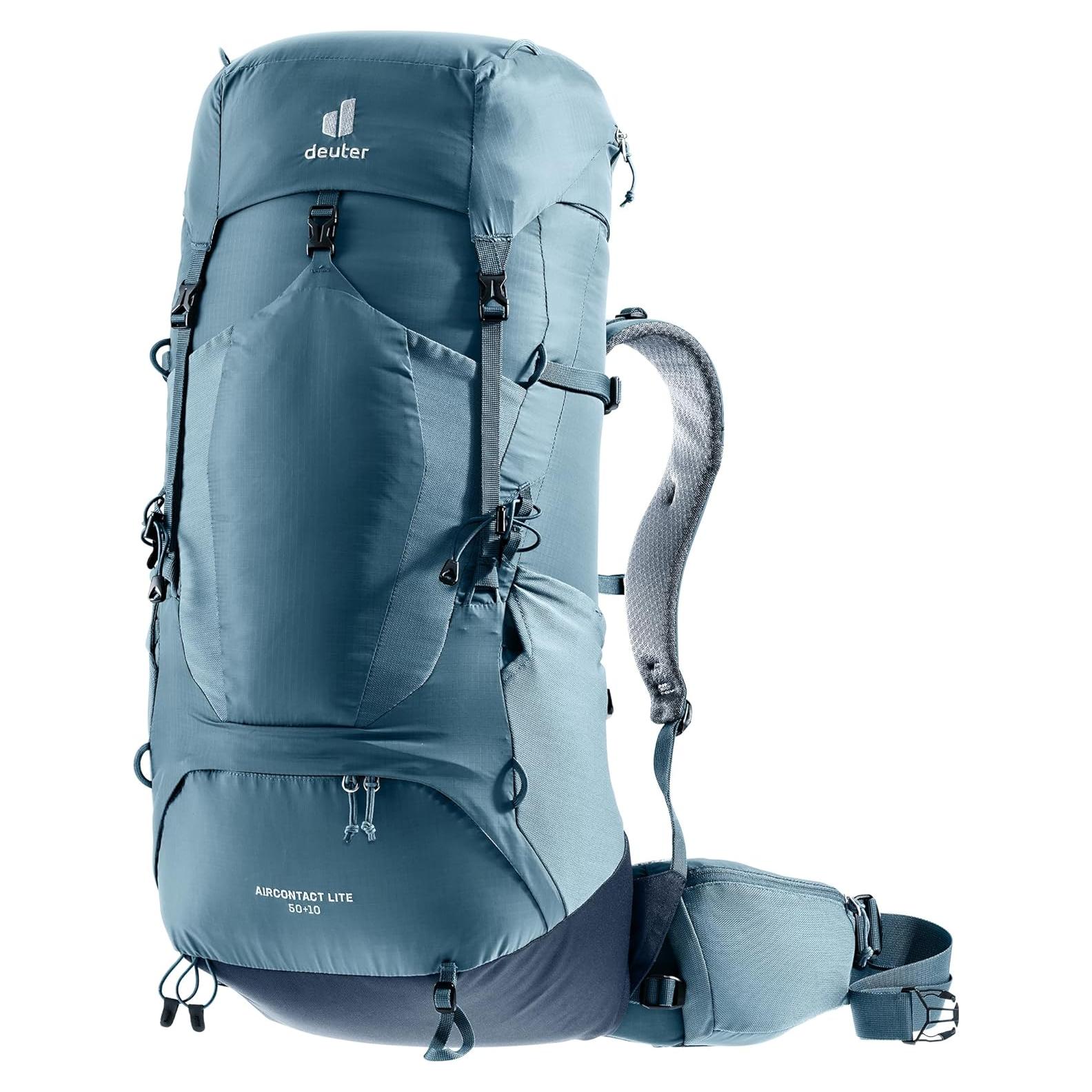 Mochila Deuter Aircontact Lite 50+10L para Hombres - Atlántico