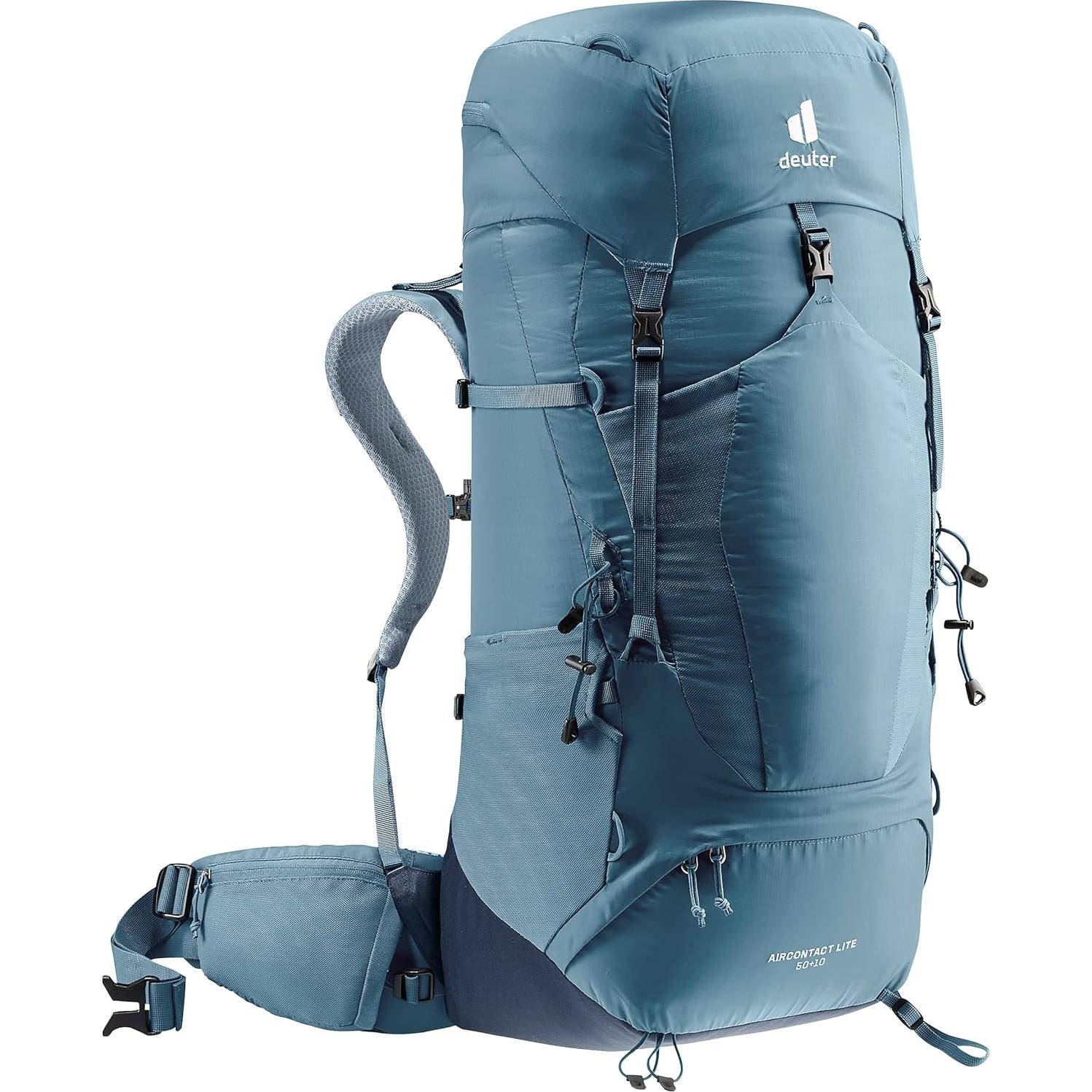 Mochila Deuter Aircontact Lite 50+10L para Hombres - Atlántico