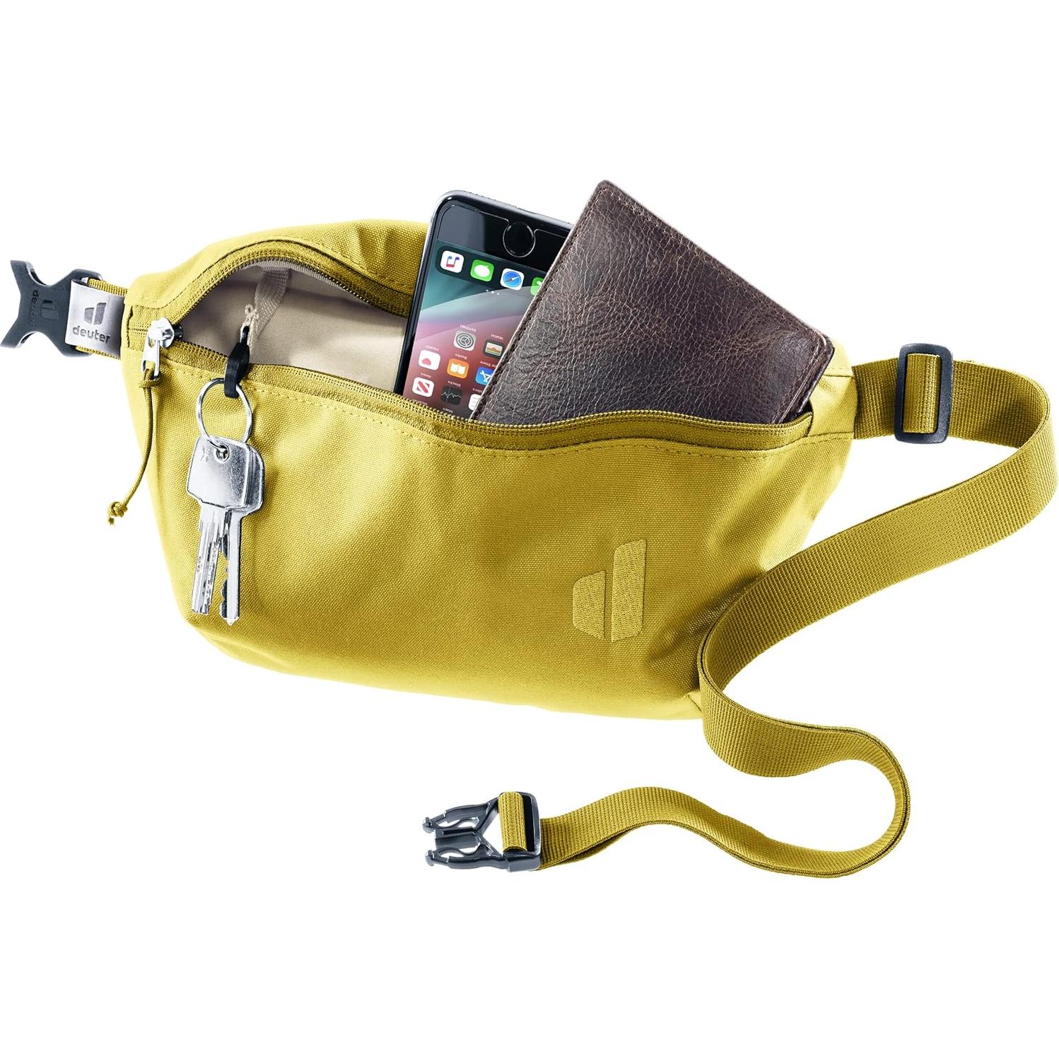 Mochila Bandolera Deuter 1.5L Ecológica Unisex Cúrcuma