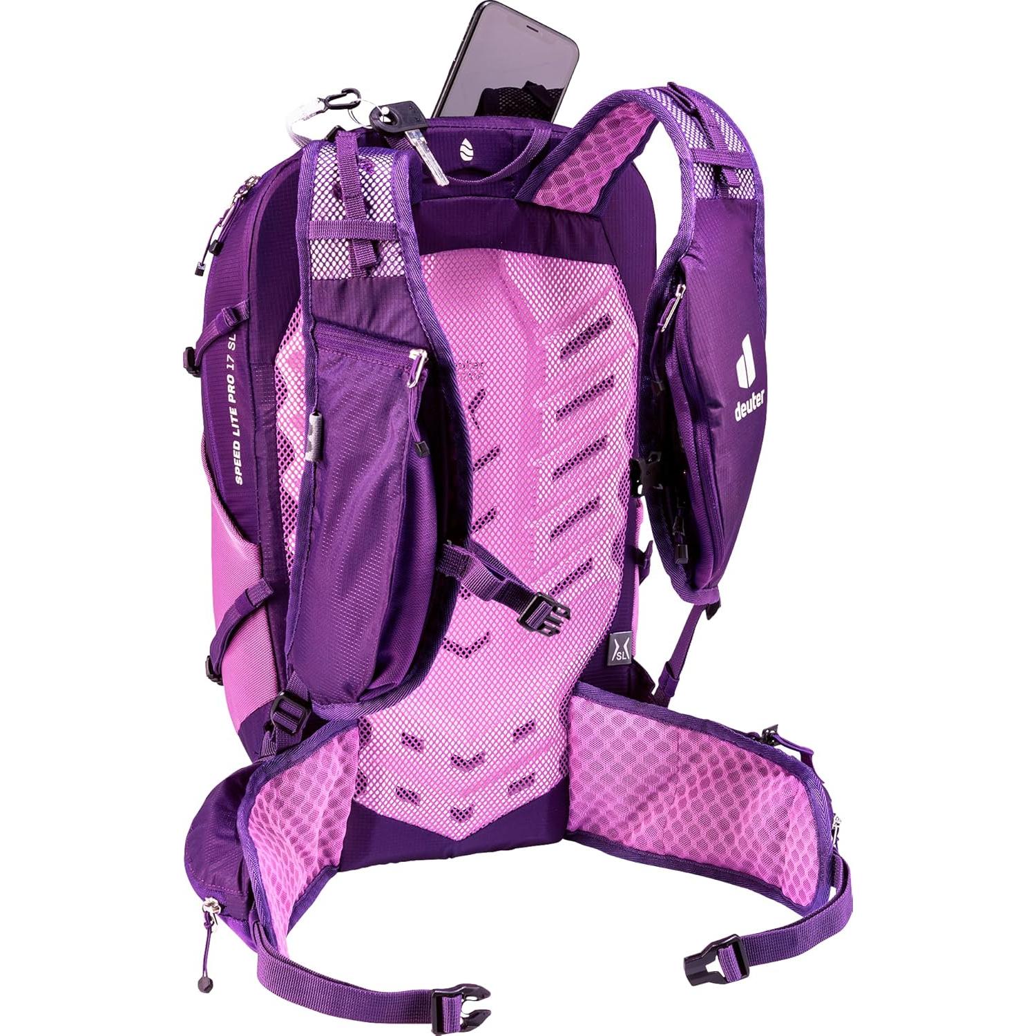 Mochila de senderismo Deuter Speed Lite Pro 17L SL para mujeres