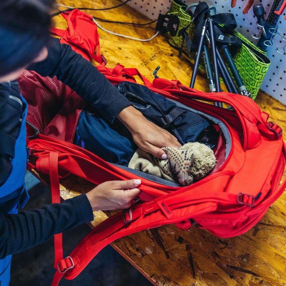 Mochila de Esquí Gregory Targhee 32L Rojo Lava Unisex