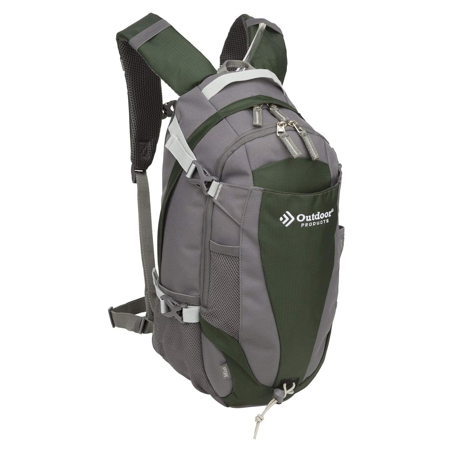 Mochila de Hidratación Outdoor Products Mist 14.3L Verde Kombu