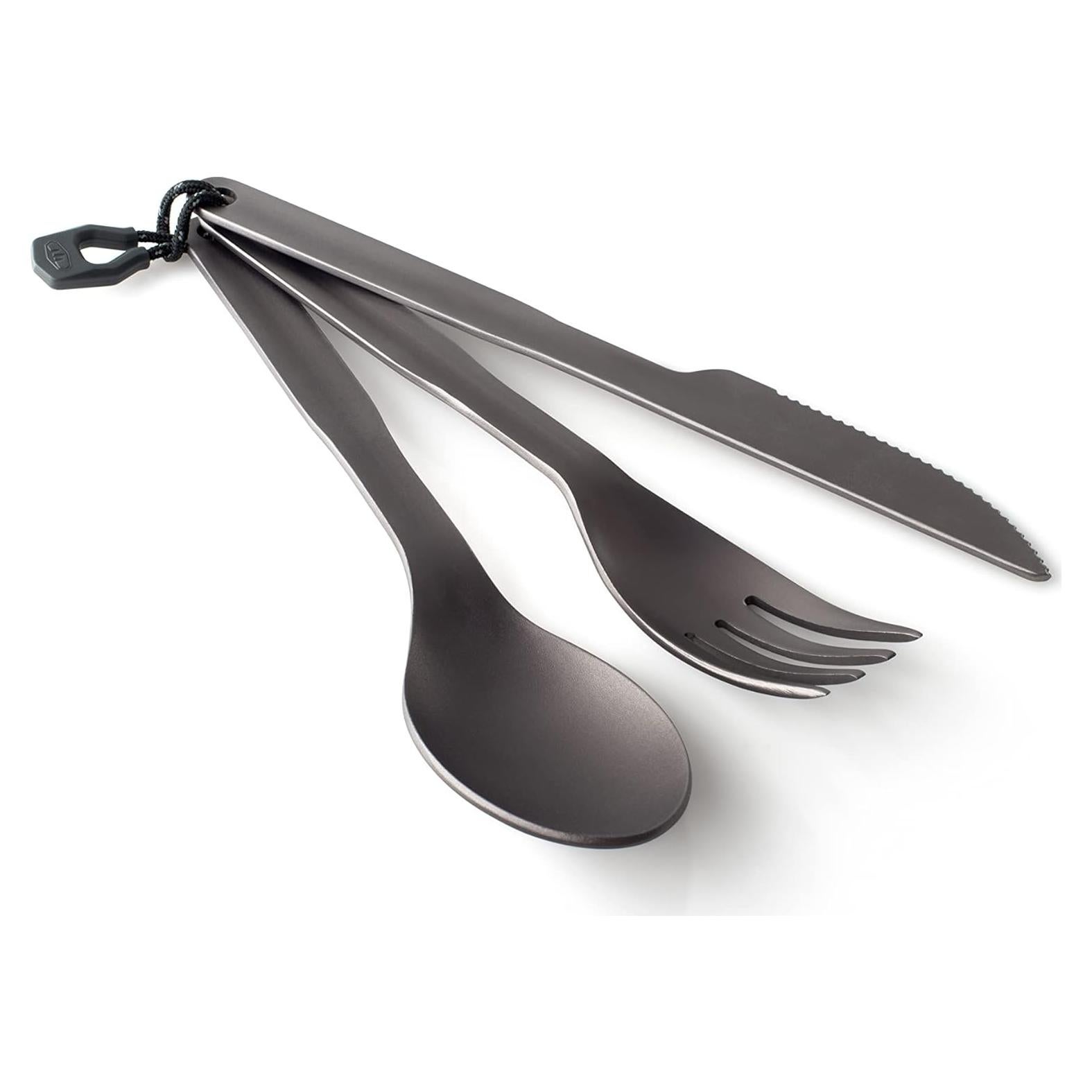Set de Cubiertos GSI Outdoors Halulite 3 Piezas Ultraligero
