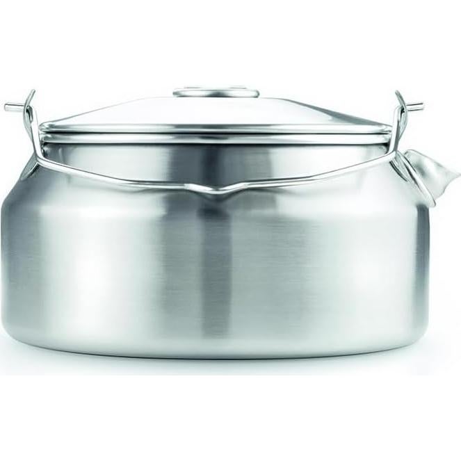 Hervidor de Acero Inoxidable GSI Outdoors 1 L - Camping y Exterior