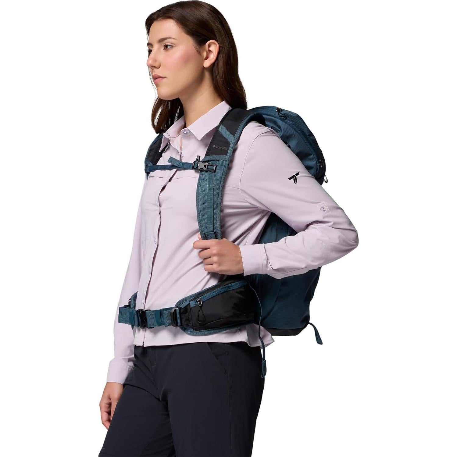 Mochila Unisex Columbia Titanium 36L Azul Everblue/Negro