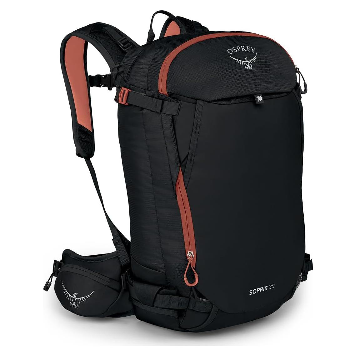 Mochila Osprey Sopris 30L para Esquí y Snowboard Negra