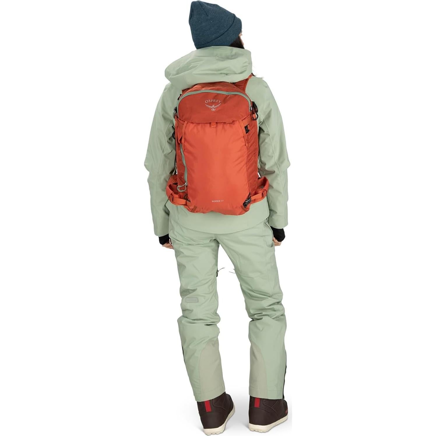 Mochila Osprey Sopris 30L para Esquí y Snowboard Negra