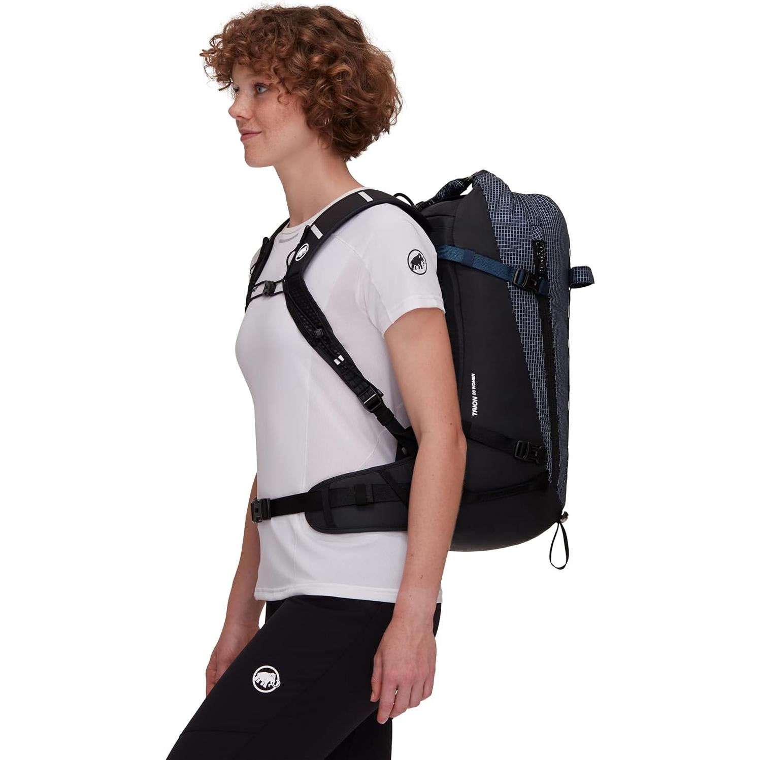 Mochila Alpina Mammut Trion Nordwand 28L para Mujeres - Marino/Negro