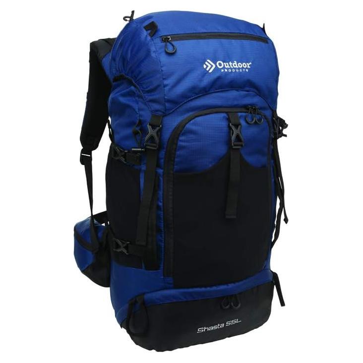 Mochila de Senderismo Outdoor Products Shasta 55L Azul