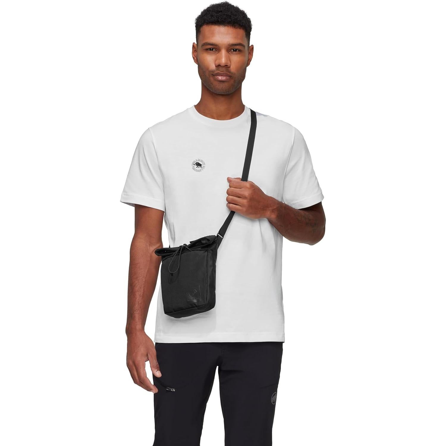 Bolso Cruzado Mammut Xeron Pouch 2L Negro Repelente