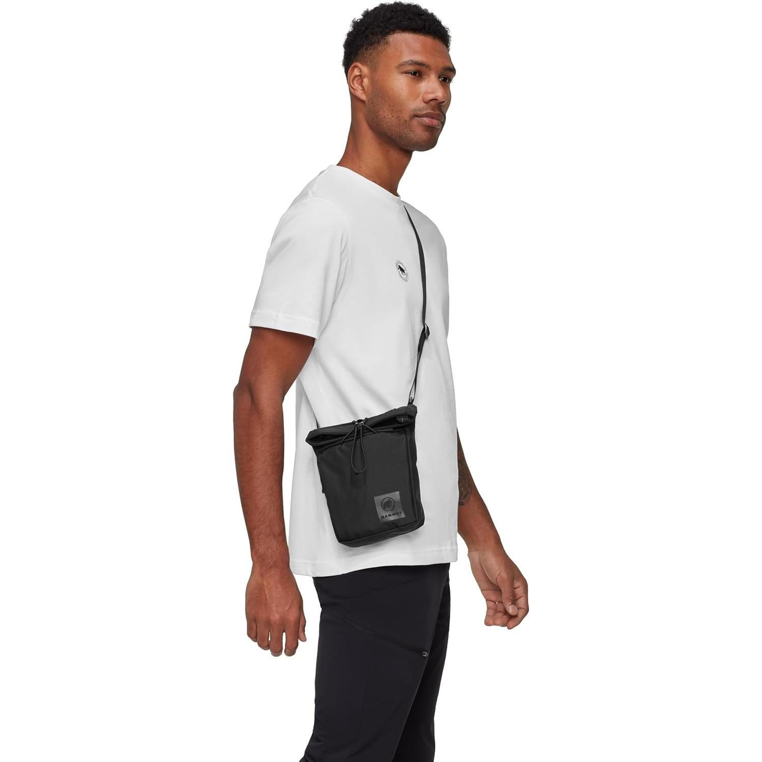 Bolso Cruzado Mammut Xeron Pouch 2L Negro Repelente